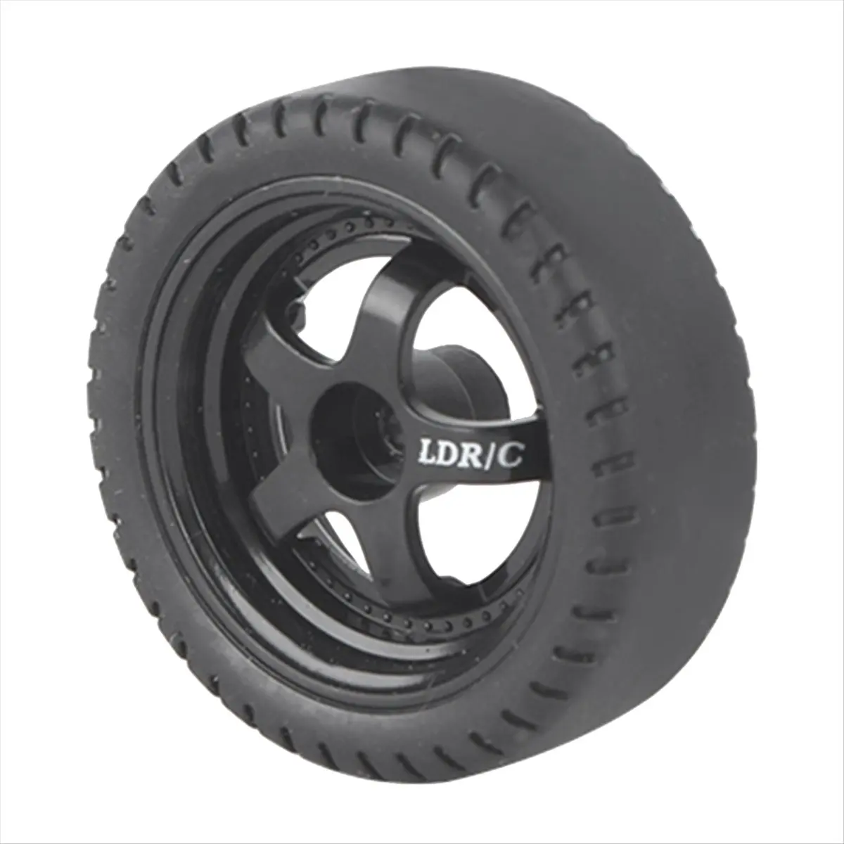 4Pcs RC Drift Tire Wheel Hard Tyre for LDRC LD1201 P06 B14 B24 C14 C24 C34 C44 RC Car Upgrade Accessories RC Parts [A17I Toy]