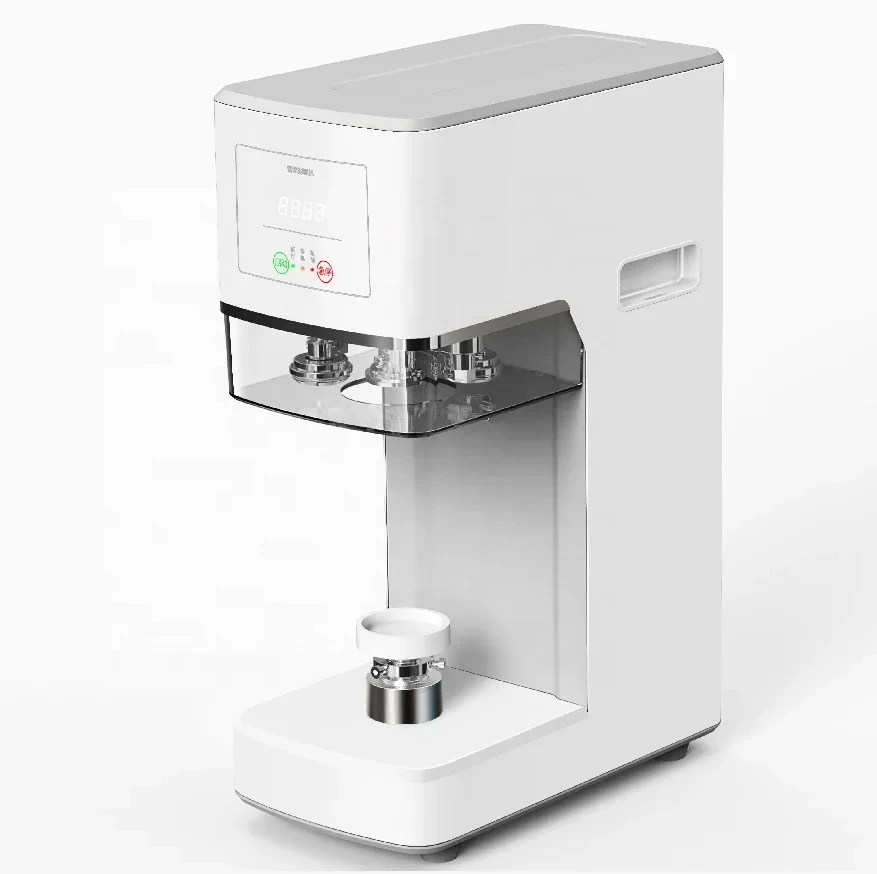 2022 popular automatic Sealing Machine jar sealing machine can seamer sealing cans/tins/bowls/PET cups/milk tea/beverage/drink