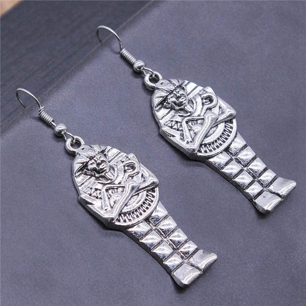 New Pharaoh Chief Ankh Cross Drop & Dangle Earring Men Jewellery Beach Crafts