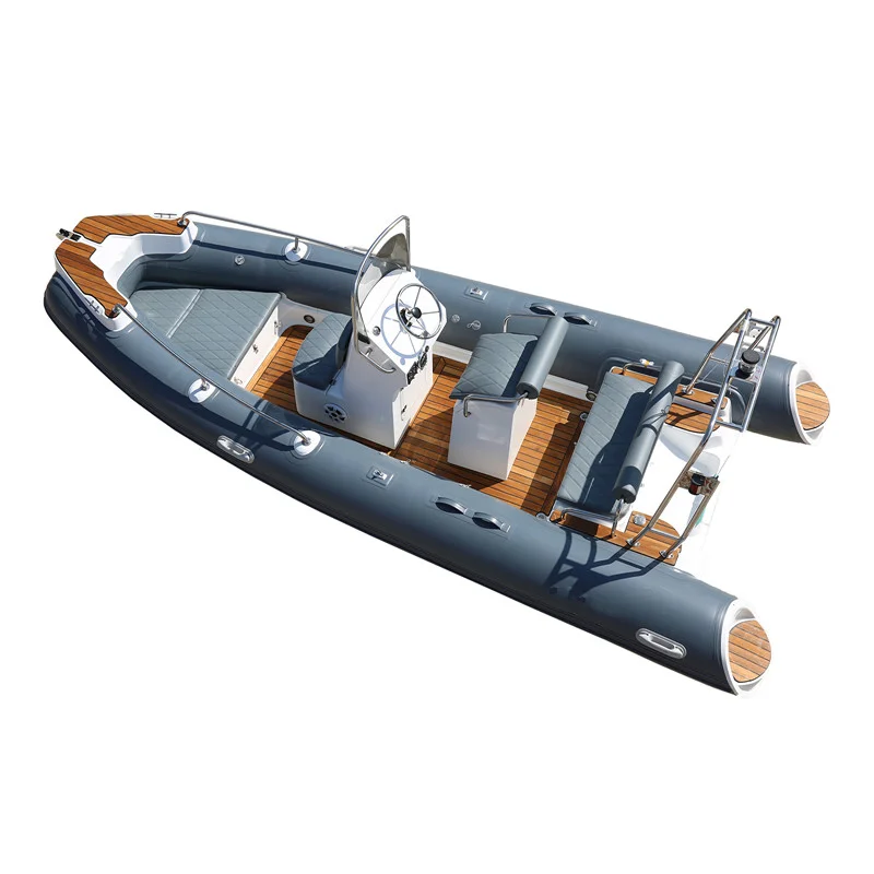 New Model Fiberglass Hull 5.2m Rib Inflatable Boat with CE Certificate