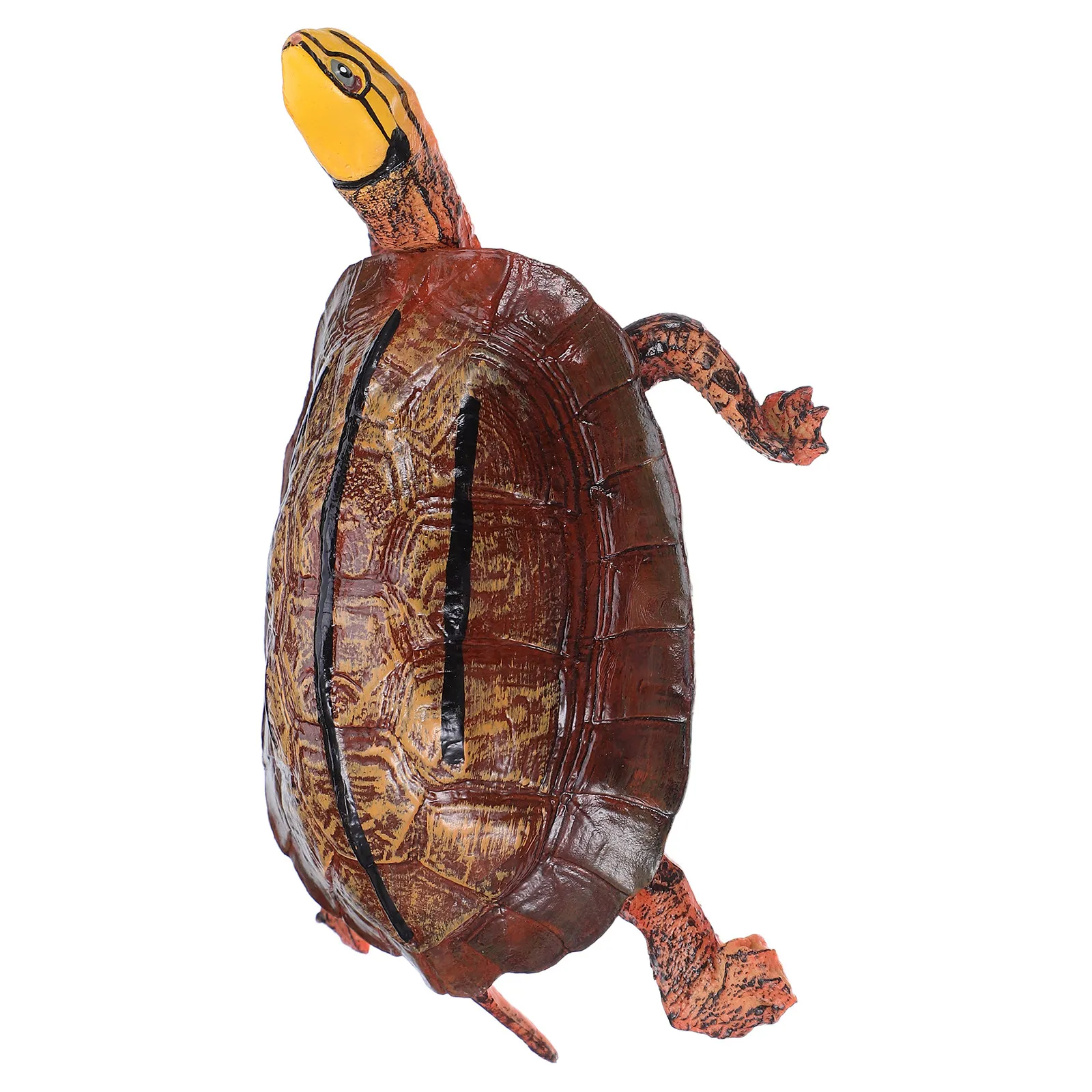 Plastic Turtle Simulation Animal Desktop Decoration High Detail Fake Garden Sculpture for Home Office Classroom Display