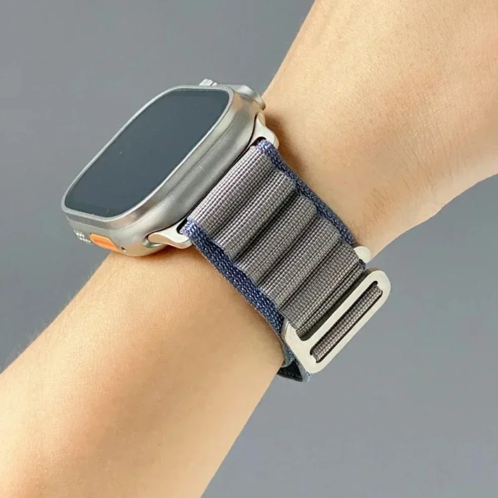 Alpine loop Strap for Apple watch Ultra 2 Band 46mm 40mm 45mm 41mm 38mm 42mm 49mm bracelet iWatch series 10 9 8 7 6 5 4 se Bands image 2