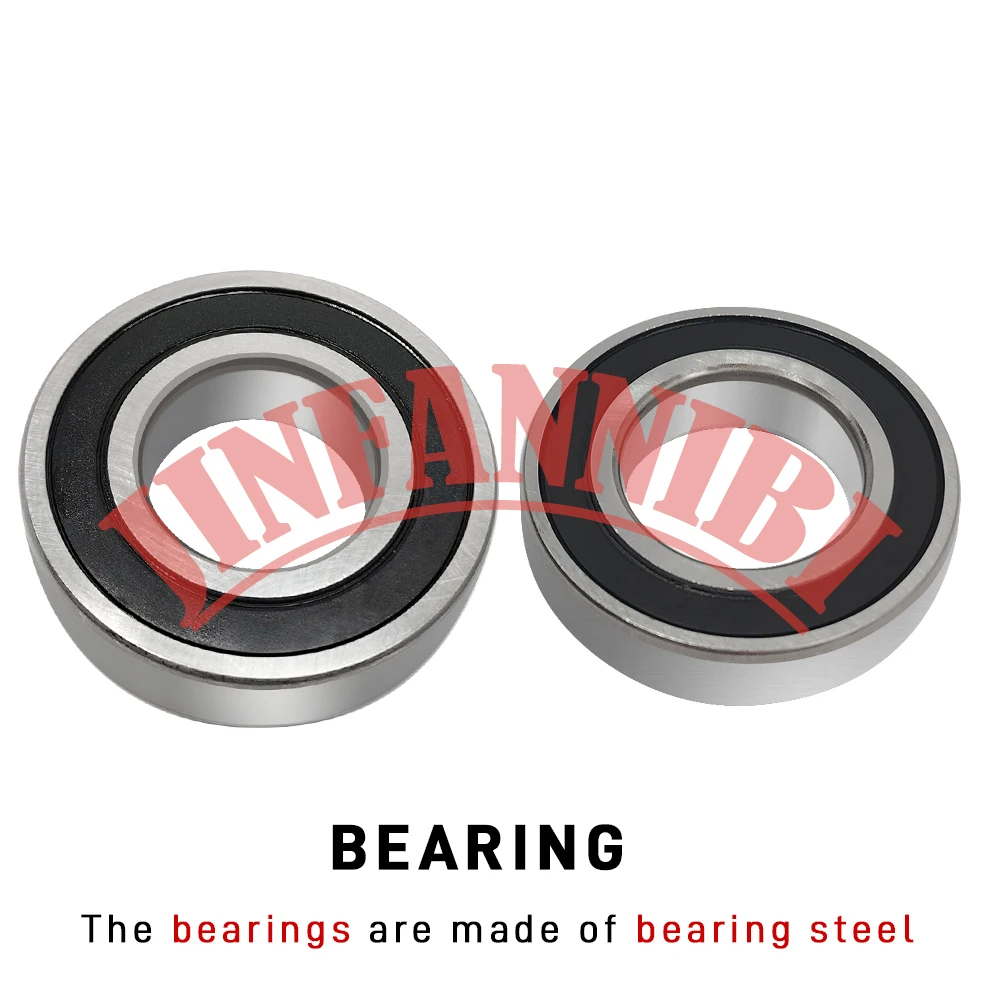 Front & Rear Wheel Bearing Seals Kit For Yamaha Rhino 450 660 700 YXR 2005-2009 2010 2011 2012 2013