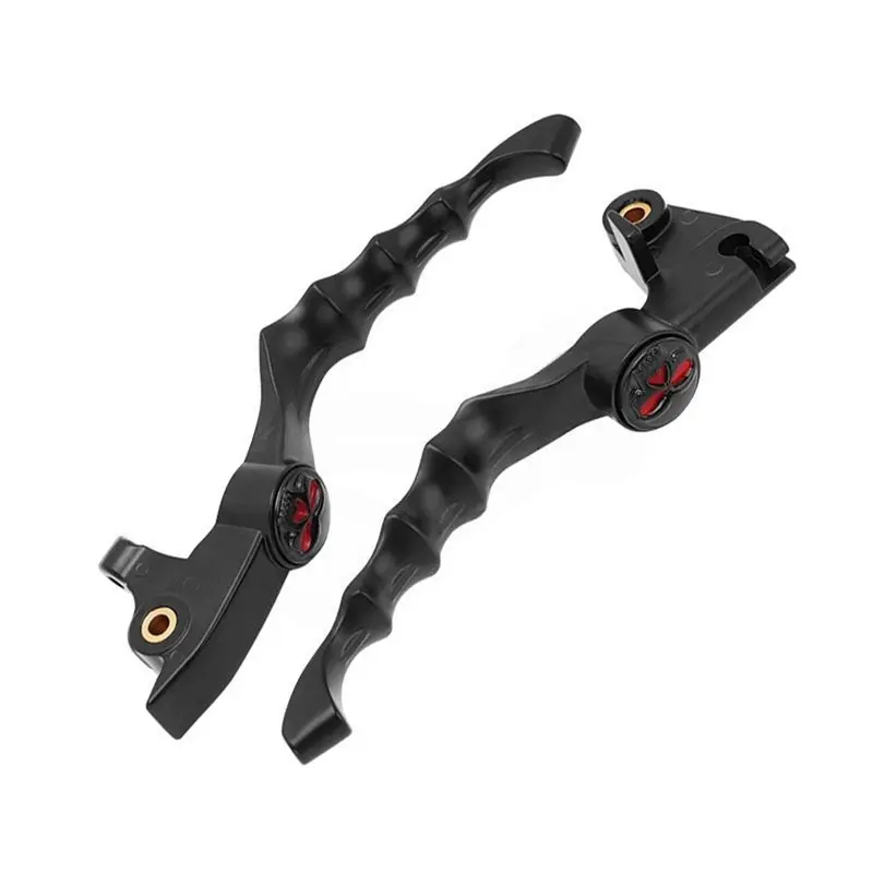 Durable Motorcycle For VSTAR XVS400 650 1100 1999-2016 2PCS Skull Brake Clutch Lever