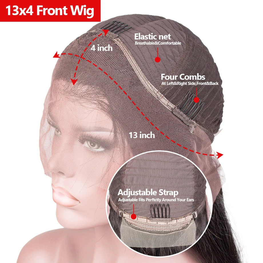 Wig Rambut Manusia Keriting 30 34 Inci Hd Transparan Longgar Gelombang Dalam Wig Frontal Gelombang Air Renda Wig Depan Wig Rambut Manusia untuk Wanita