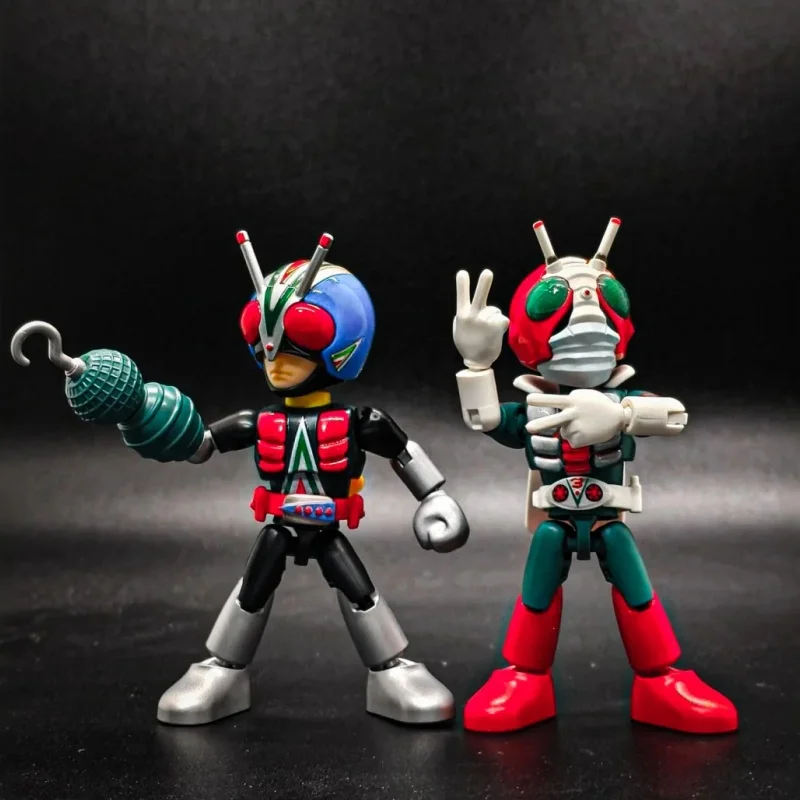 

Kamen Rider 15th Аниме Фигурка Blokees Blind Box Starlight Version 4 Saber Geats Hopper Kuuga Фигурка Собранные игрушки Подарки
