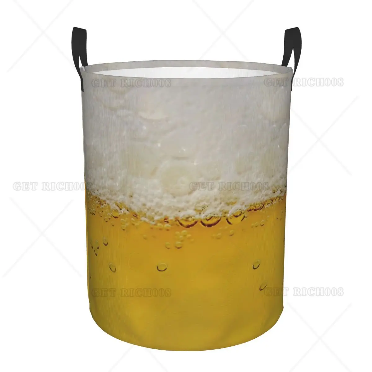 Cesto para la colada divertido, almacenamiento, diseño de cerveza, contenedores de tela, regalo, dormitorio, baño, ropa, cesta para la colada, estampado para adultos