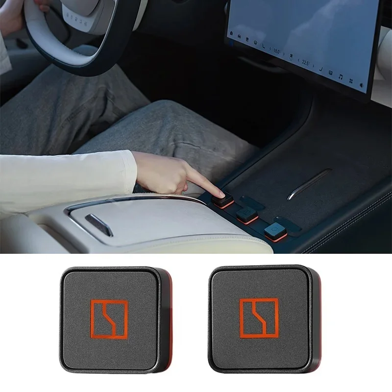 

Для GEELY Zeekr 001 007 009 X 7X 2021-2025 автомобильные аксессуары Start умные наклейки Bluetooth подключение кнопка беспроводного управления