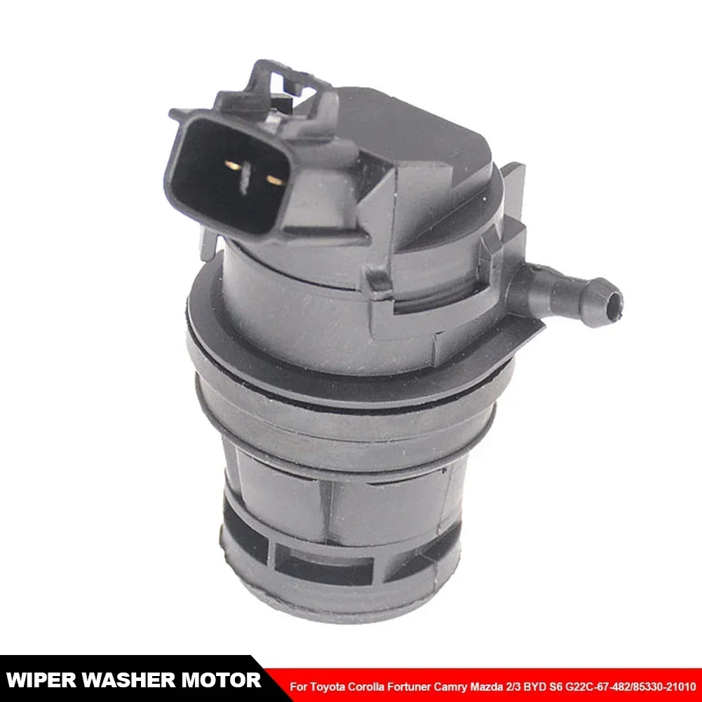 Car Windshield Washer Pump G22C-67-482 85330-21010 For Toyota Fortuner Innova Camry Corolla Yaris Vios Hilux MAZDA 2 3 5 6 CX