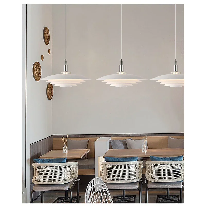 Modern Pendant Lights Chandelier Danish Design Creative Minimalist Ceiling Lighting for Dining Room Bedroom Kitchen Restaurant