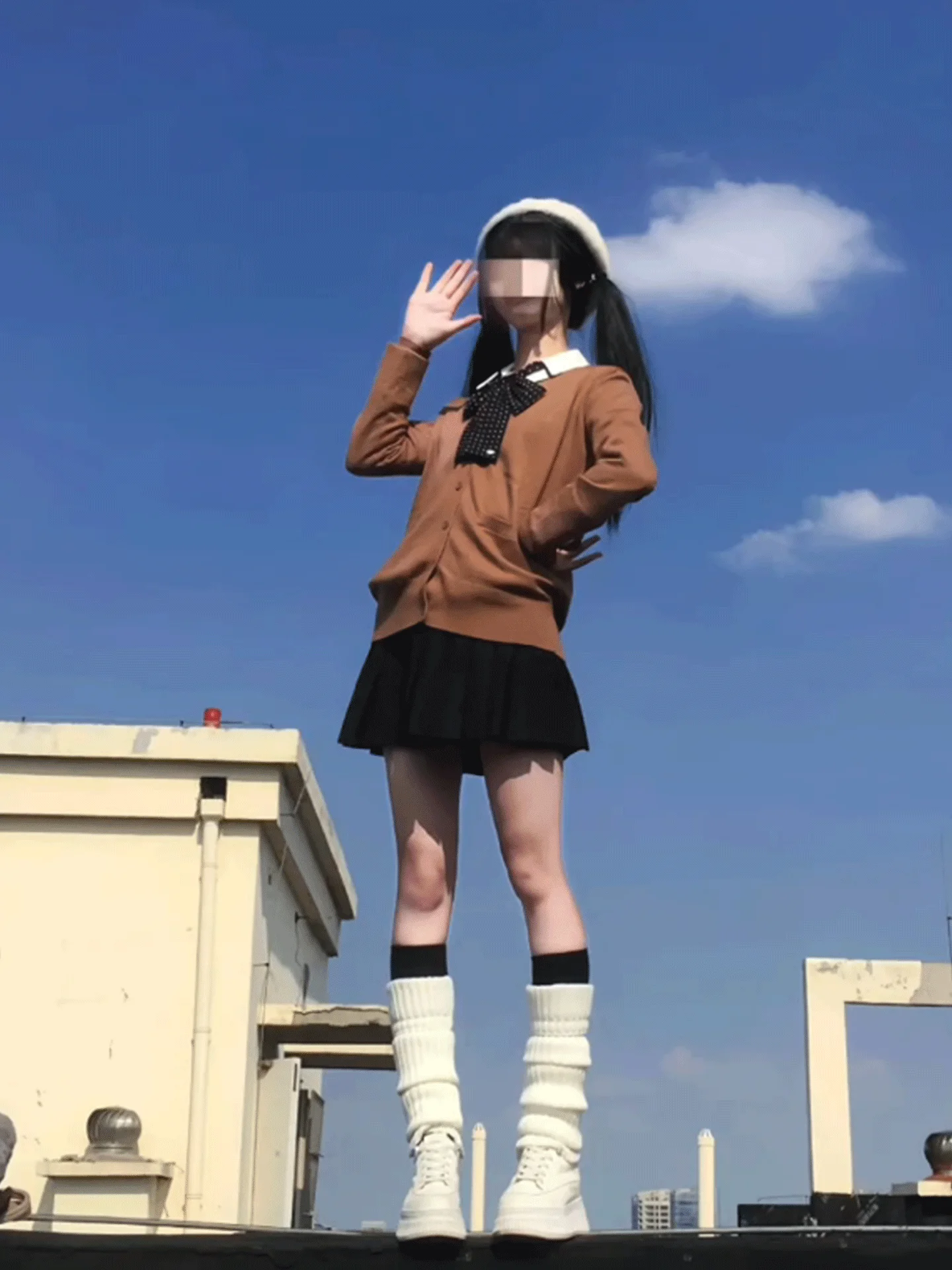 

Cherry Milk Flavor Knitted Cardigan Sweater Women's Autumn Winter New Sle Tea Color Pleated Skirt Set Japanese School orm