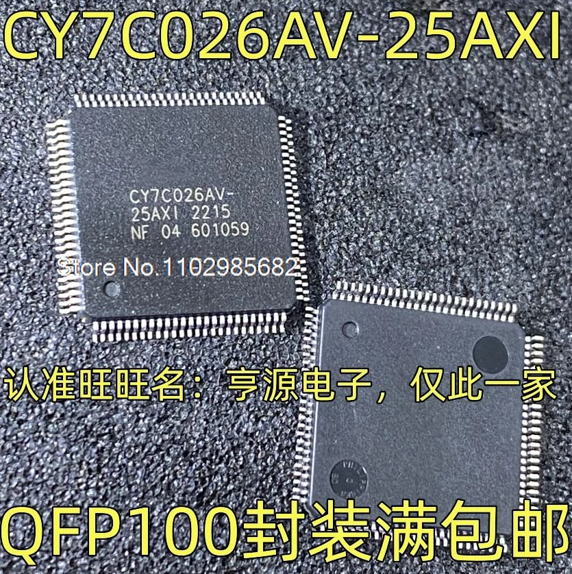 

CY7C026AV-25AXI QFP-100 Оригинальный запас в наличии