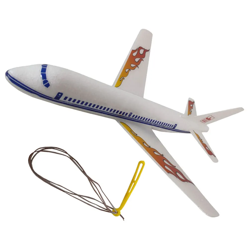 เครื่องบินโฟม 1 ชุด สำหรับเด็ก เล่นกลางแจ้ง บินได้ ยืดหยุ่น ของเล่นจำลองเครื่องบิน ของขวัญงานปาร์ตี้ ของขวัญวันเกิด