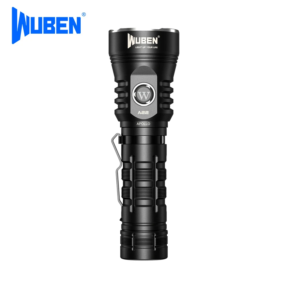 

WUBEN A22 4500 Lumen Rechargeable High Power Flashlight 9 Modes for Hiking Camping