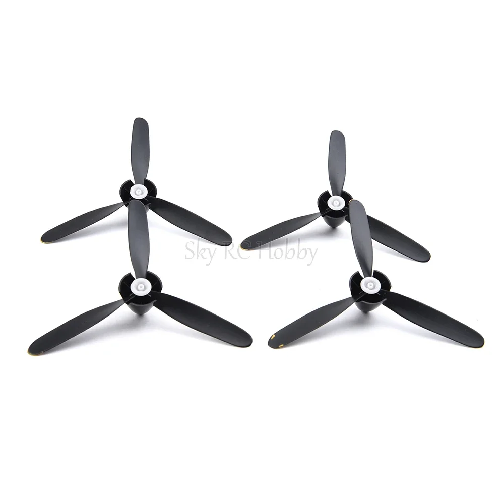 1/2/4/6/10/20 PCS RC 3 Blades Propeller for 761-5 P-51D / 761-8 F4U / 761-9 T28 / 761-11 BF109 / 761-12 Spitfire RC Plane