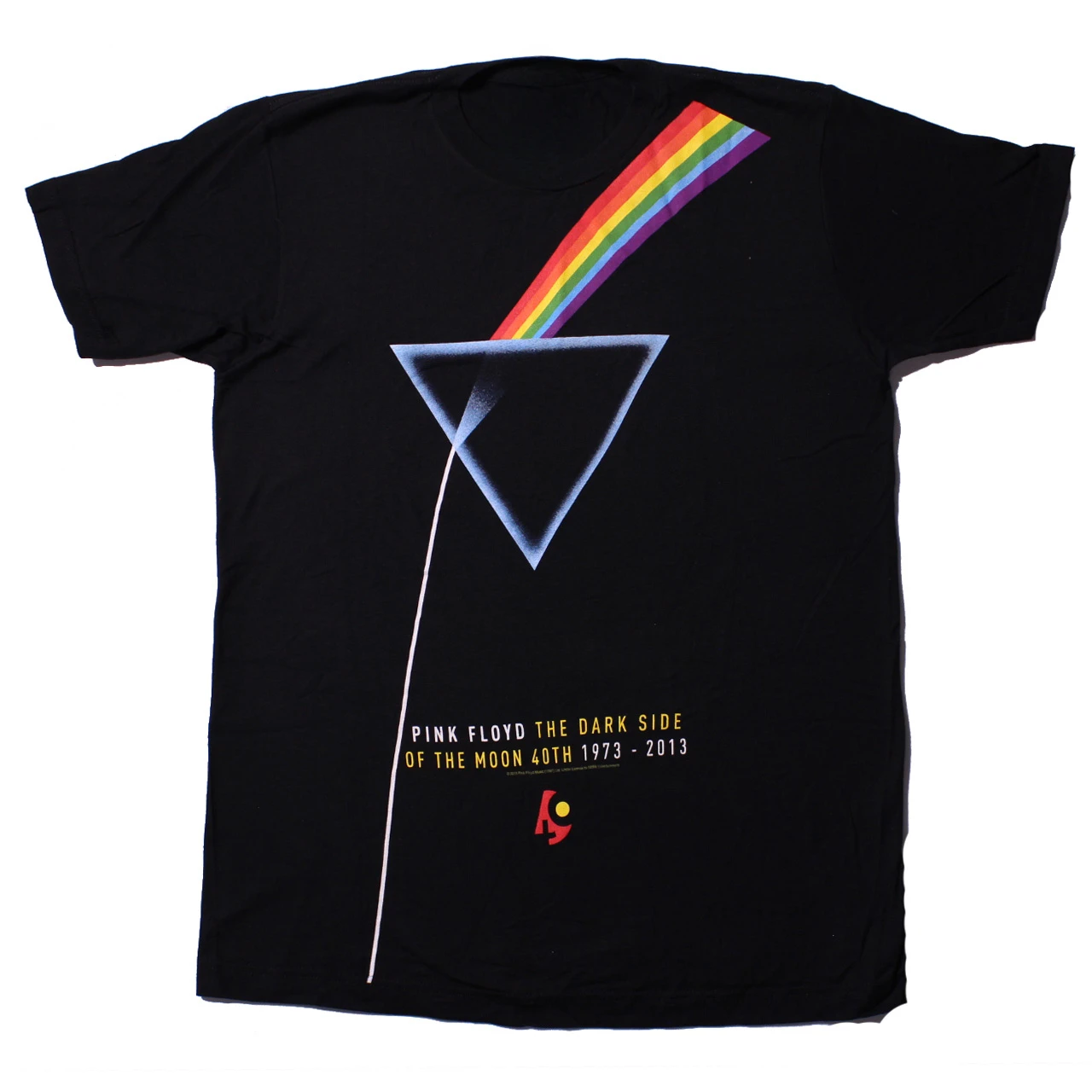 Dark Side of The Moon 40th Pink Floyd Band T-Shirt Cotton Graphic Tee Men Women Summer Streetwear