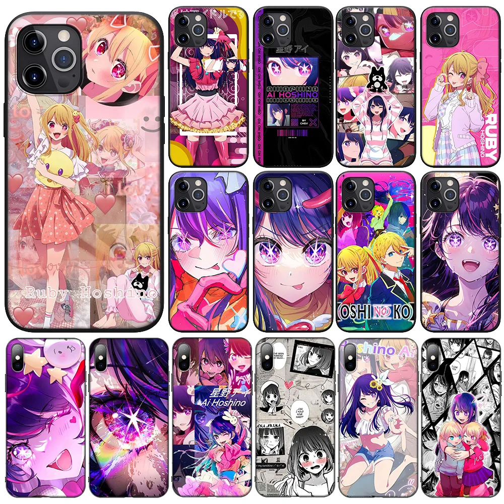 F-131 Oshi no Ko Anime New Phone Case for Xiaomi Redmi 10C 10 9C S2 10 9T 10A 9C 9A 9 8A 8 7A 7 6A 6 Pro NFC