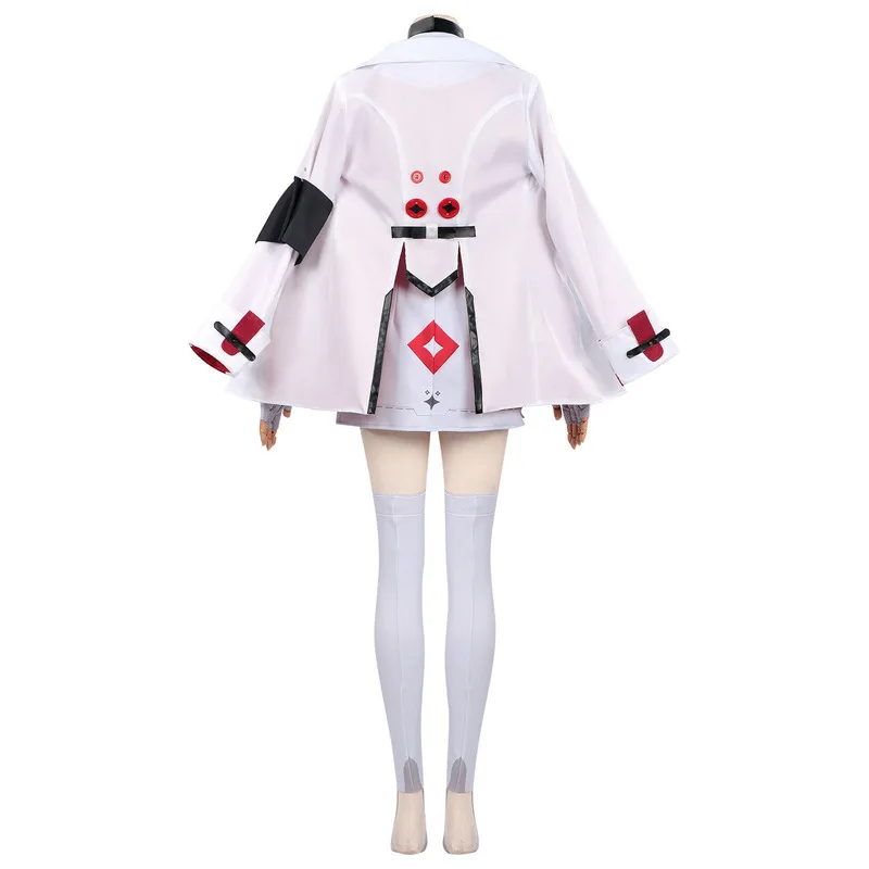 QICHE Stylish Halloween Cosplay Uniform Full Set Game Character Role Play Outfit For Halloween Carnival Stage Shooting Wear