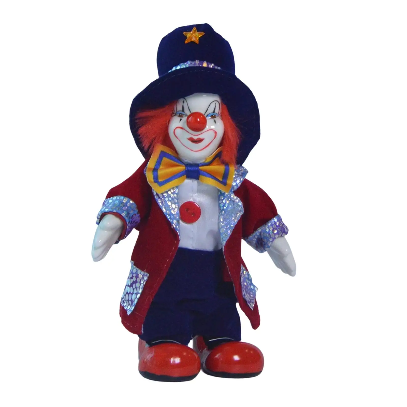 Muñeco de Payaso, Decoración Resistente para Halloween, Muñeco de Arlequín, Modelo de Payaso, Coleccionable para Decoración de Mesa de Dormitorio, Regalo de San Valentín
