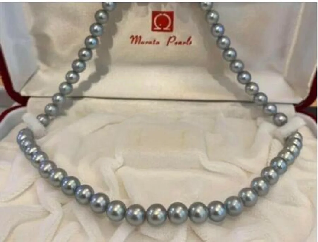 

10-11mm AA Akoya pearl necklace Vintage accessory 18inch