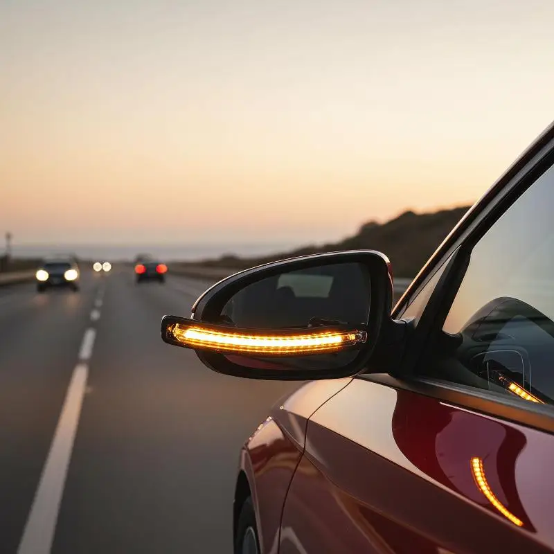 Светодиодные указатели поворота для боковых зеркал заднего вида автомобиля I20 GB IB 2016 2017 2018