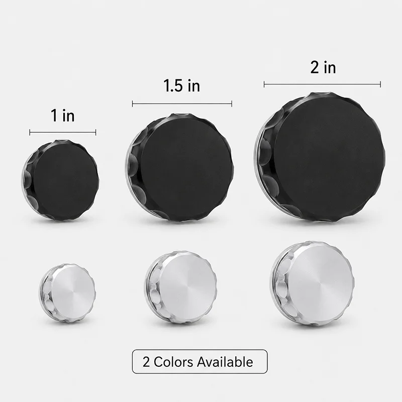 Universal Aluminum Weld-On Filler Neck Cap 1in 1.5in 2in Threaded Tank Plug Black Silver for Fuel Oil Water Reservoir