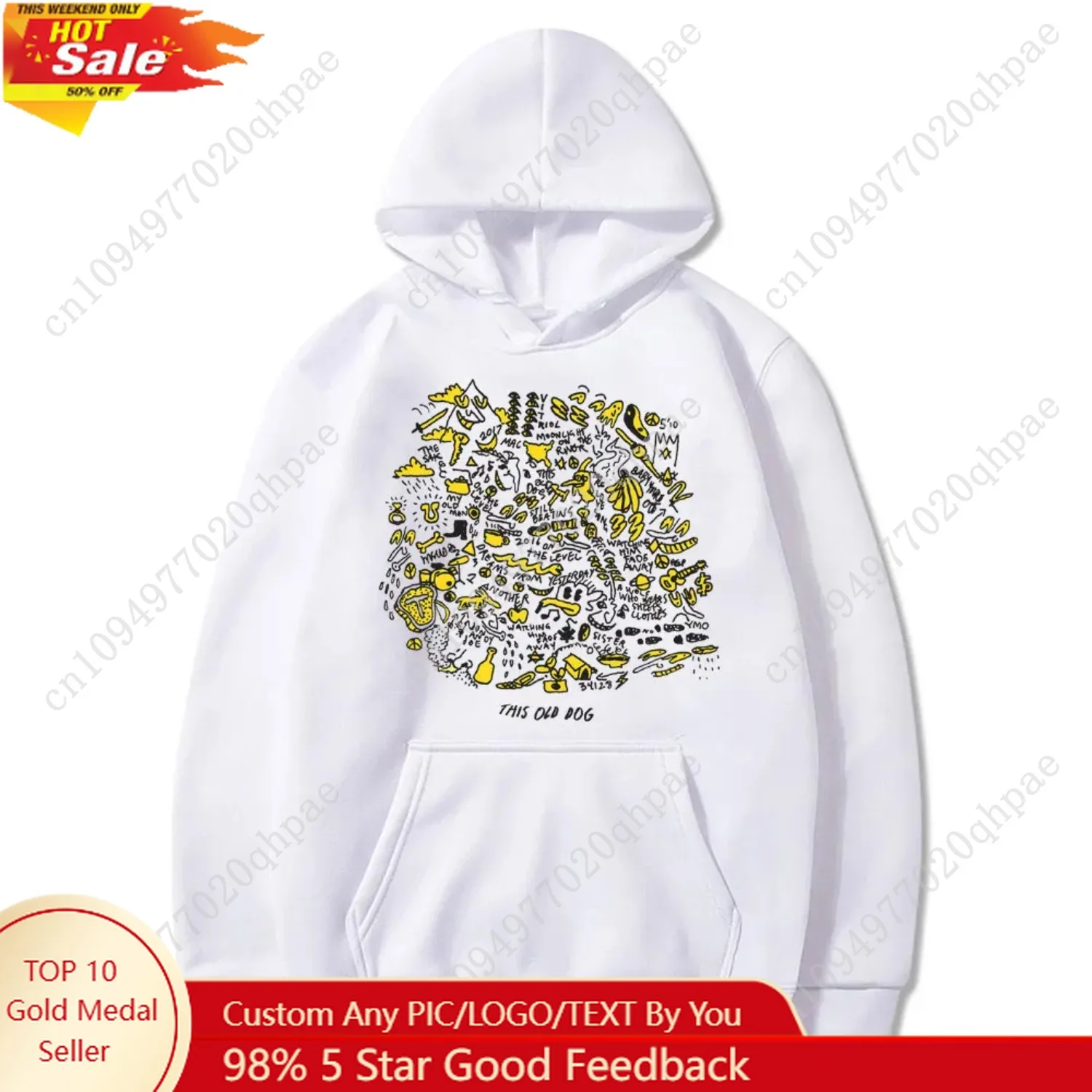 

Singer Mac Demarco This Old Dog Album Graphic Print Hoodie Men Women Vintage Oversized Sweatshirt Male Fashion Pop Music Hoodies