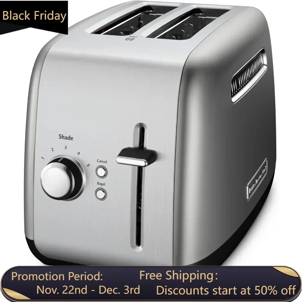 

2 Slice Bread Toaster Toaster With Manual High-Lift Lever Toast Machine Cooking Appliances Kitchen Home