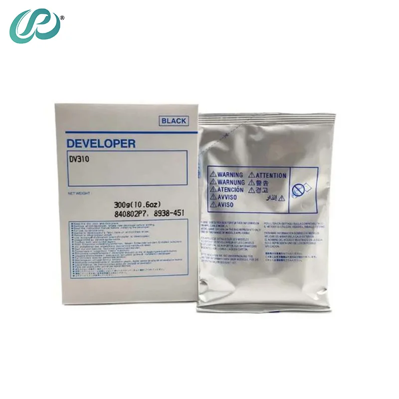 Imagem -02 - Developer Powder para Konica Minolta Bizhub Copiadora Peças de Reposição Alta Qualidade Bk300g Dv310 200 250 350 1pc