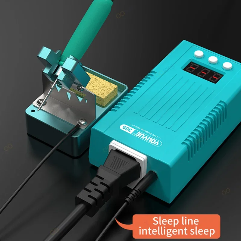 UYUE T210 LED Digital Soldering Station 70W for PCB Welding Motherboard Maintenance CPU Cleaning Precision Instrument Welding