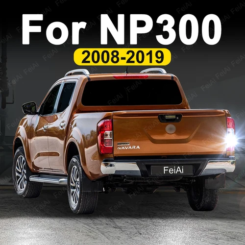Luces LED de marcha atrás para Nissan Navara NP300 D22 D23 2008 2009 2010 2011 2012 2013 2014 2015 2016 2017-2019 luz de marcha atrás de respaldo