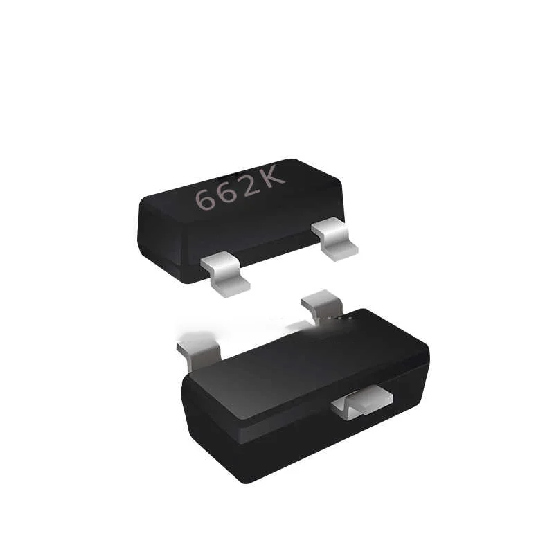 Original genuine ME6206A 33 PG XG M3G surface mount SOT-89 type 23 voltage stabilizing chip with 662k capacity and 3.3V voltage.