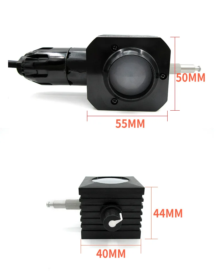 Fuente de luz eléctrica enchufable para microscopios orgánicos, luz LED ajustable externa, reemplaza la iluminación de la bombilla del Reflector