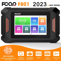 Fcar F801 Heavy Duty Truck OBD Diagnostic Scanner DPF Regen for Volvo Mack International All System Diagnostic Oil Reset HD OBD