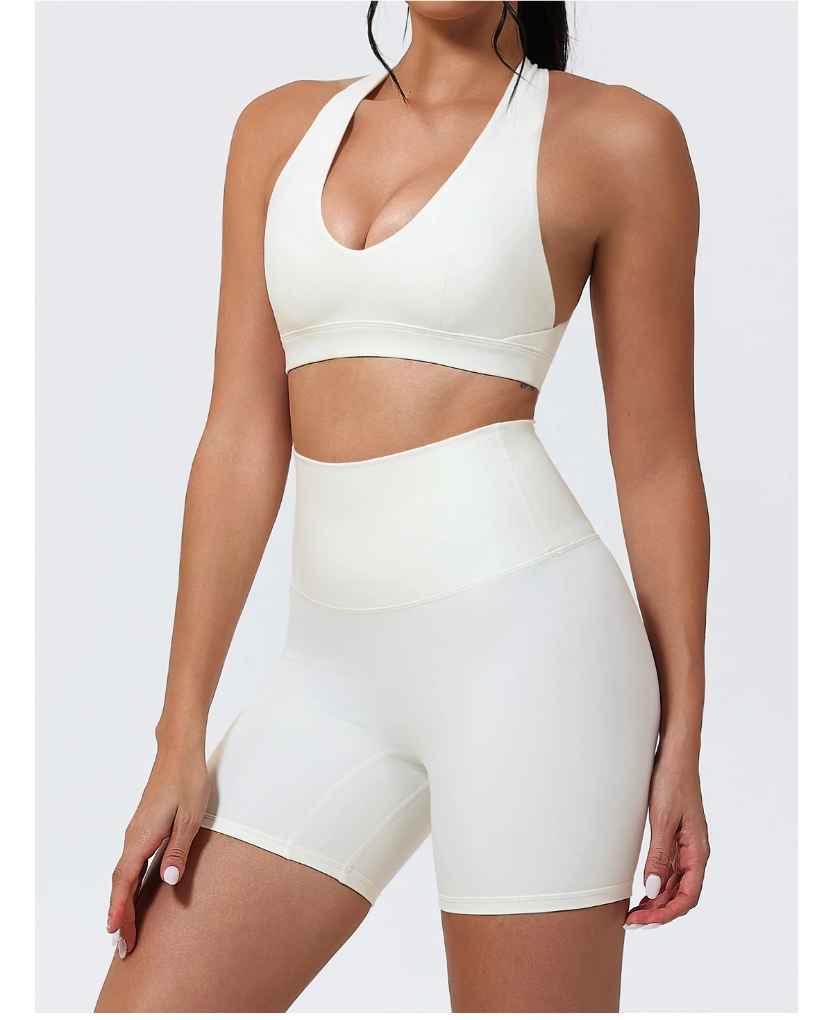 Hearuisavy Sommer-Sport-BH für Damen, Pilates, Yoga, Gymnastikunterwäsche, Laufen, stoßfest, atmungsaktiv, schnell trocknend, Fitness-Top für Mädchen – Detail 29