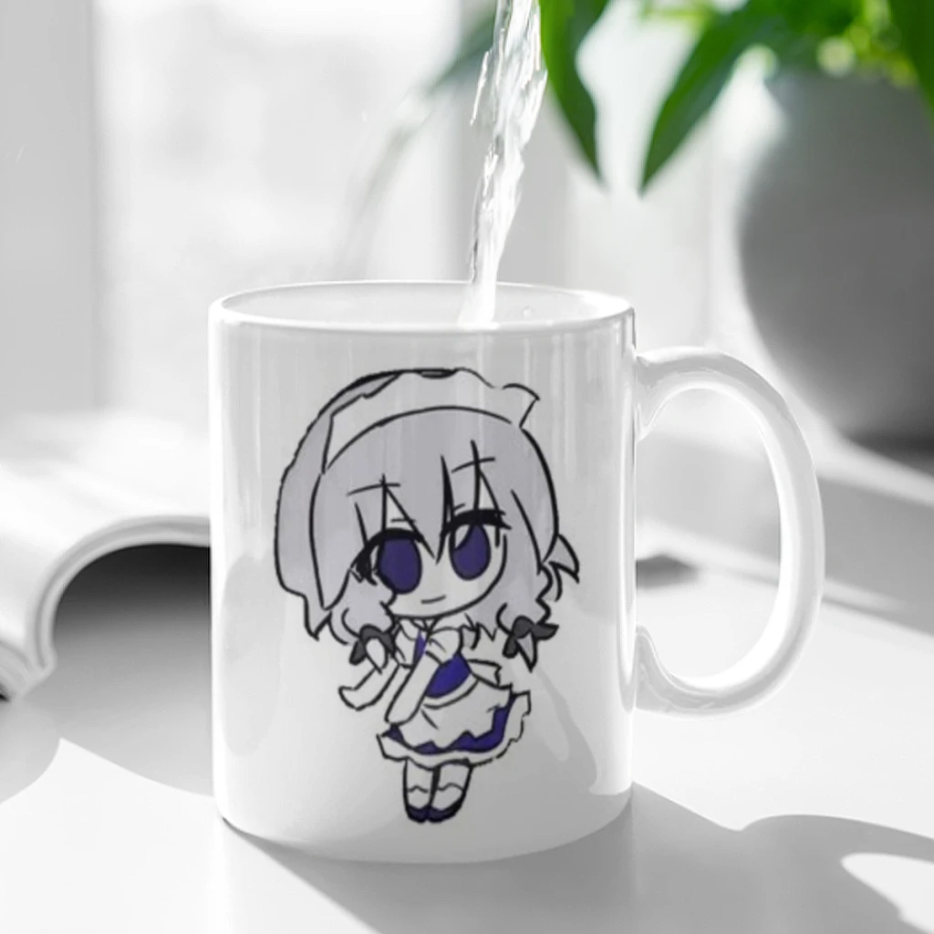 Touhou Project Flandre Scarlet Coffee Milk Cup Mocha  Mug Kawaii Cups Original Mugs 11oz