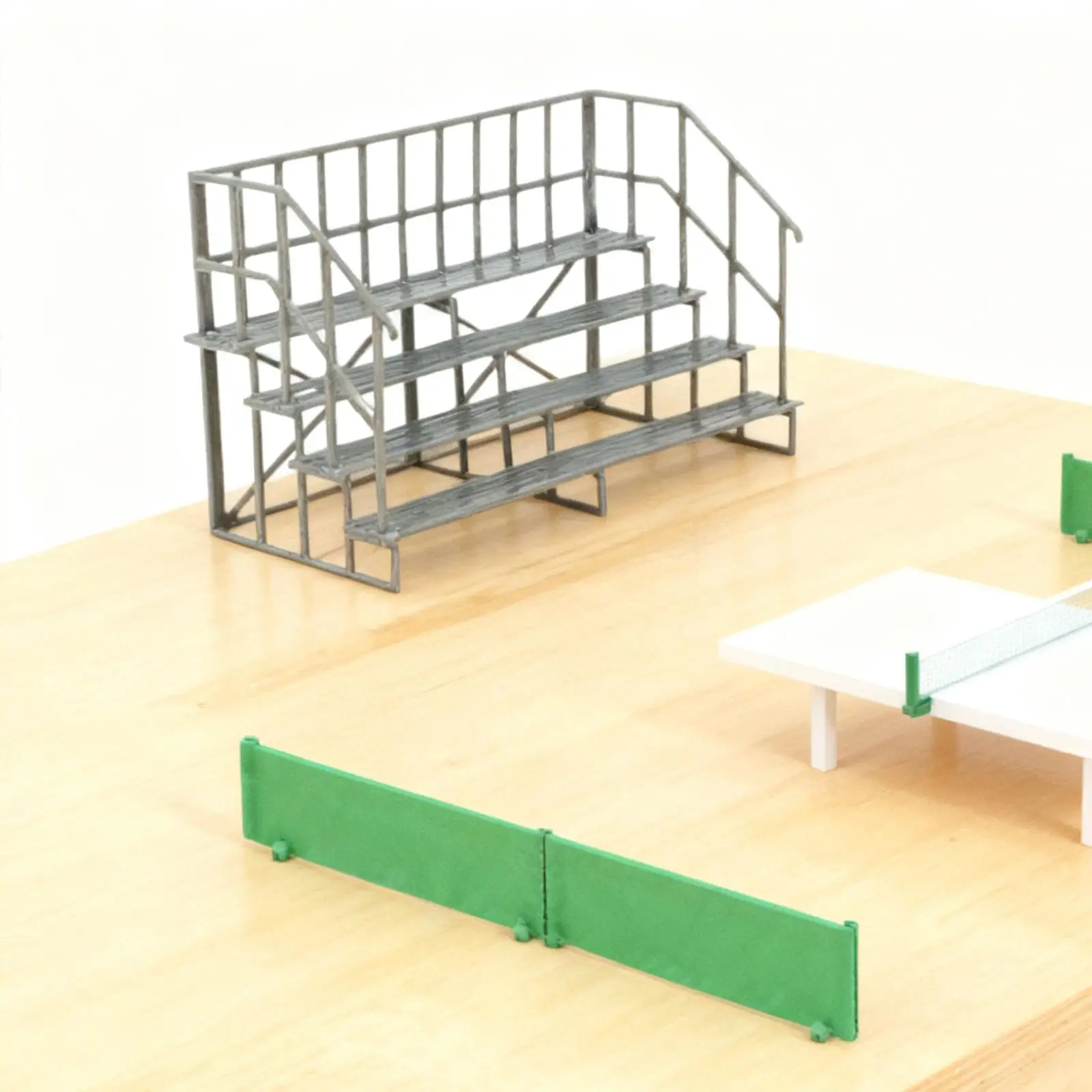 HO schaal grandstand model cadeau, realistische lichtgewicht creatieve miniatuur landschapsaccessoires, DIY 1:87 schaal grandstand