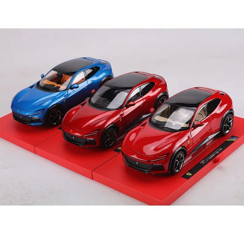Diecast 1:18 Scale Ferrari Purosangue Premium Edition Alloy Car Model