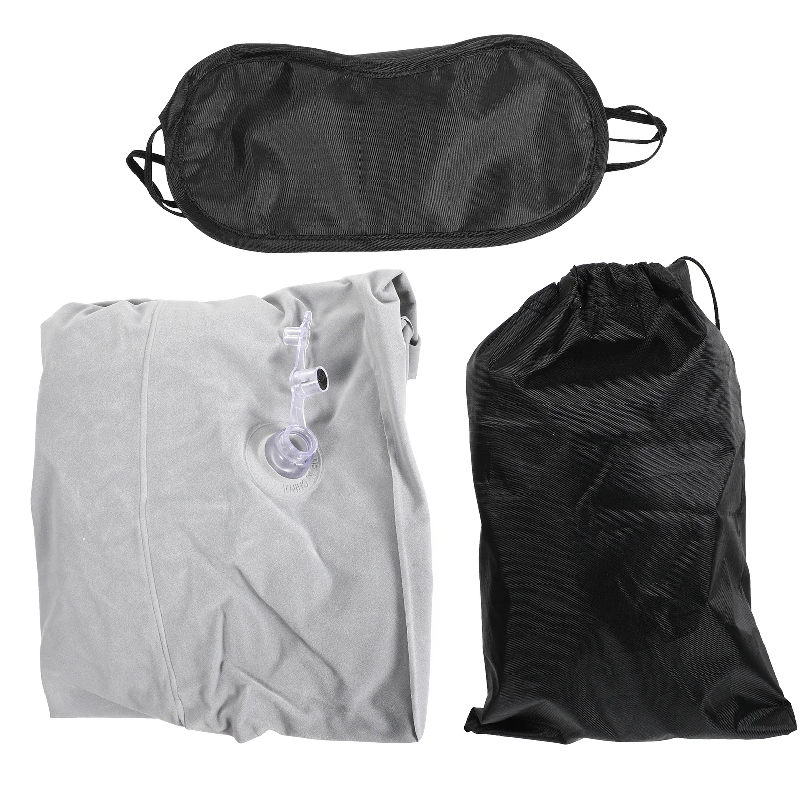 

1pc Inflatable Footrest Pillow Adjustable Height Foldable Design Flocking Pvc Material Easy Clean Elevate Legs Support Long