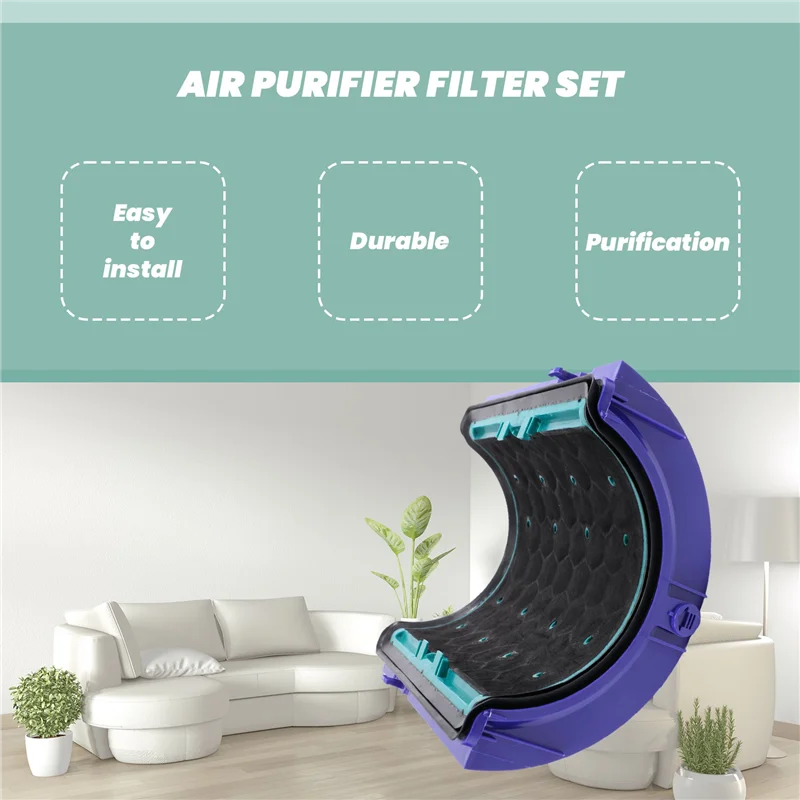 ABKR-بدائل لفلتر أجهزة تنقية الهواء دايسون، HP04 TP04 DP04 TP05 HP05 مراوح تنقية مختومة لتنقية الهواء البارد النقي