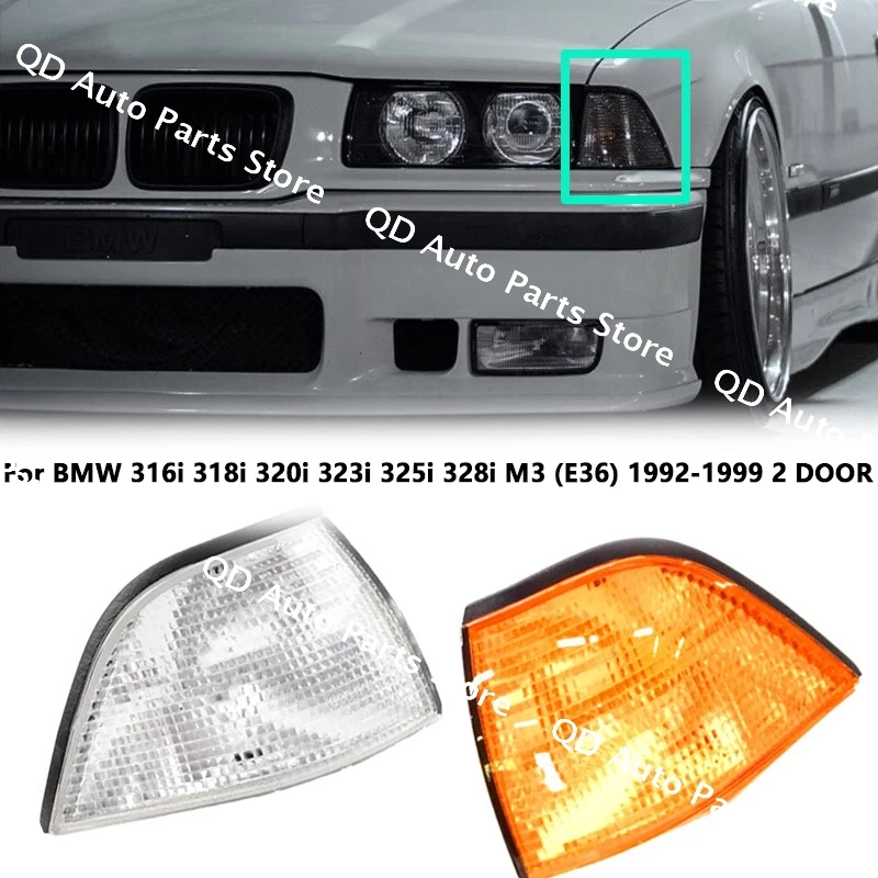 

For BMW 316i 318i 320i 323i 325i 328i M3 (E36) 1992-1999 2 Door 82199403093 82199403094 63138353281 63138353282 Turn Signal Lamp