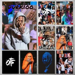 Rapper lil durk POSTER Poster Prints Wall Pictures Living Room Home Decoration Small