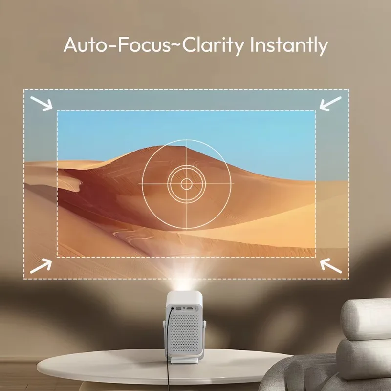 BYINTEK A15 HY320 Pro 4K Video Projector Adjustable Stand Proyector HY350 LCD Mini Portable 160 ANSI Speaker Projector For Home