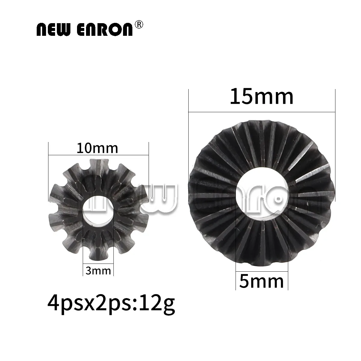 NEW ENRON Harden Steel Diff Gear With Pin #106717 #102179 #101298  for RC Car HPI XS FLUX Bullet 3.0 Flux MT/ST Ken Block WR8