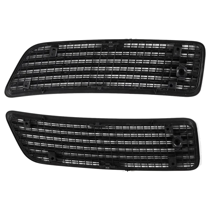 A30F-1Pair Hood Upper Grille Vent Kühler Abdeckung Trim Für Mercedes Benz W221 W216 W251 2007-2013 A2218800205 A2218800305