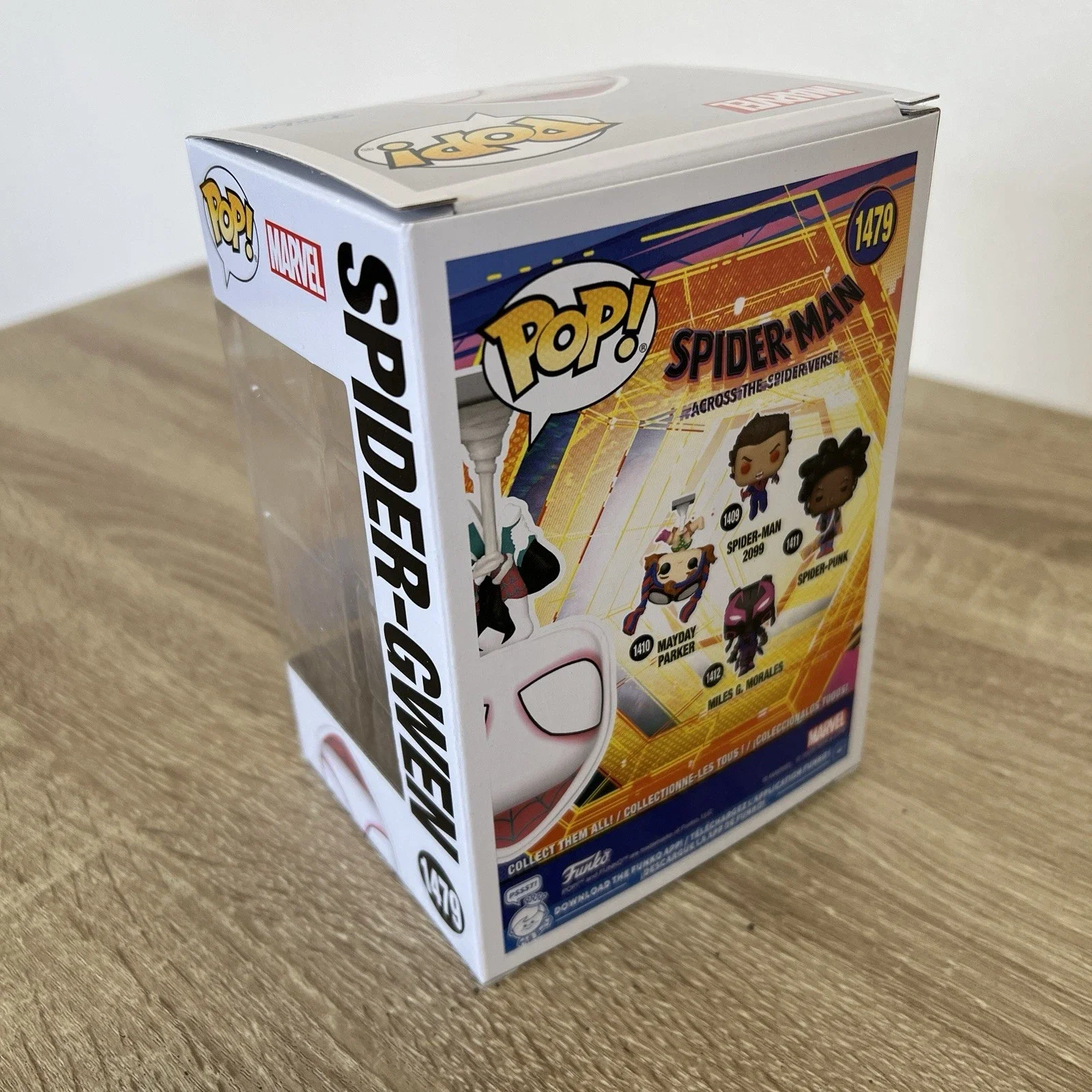 Funko Pop Marvel Comics Spider Man Spider-Gwen #1479 (Upside Down) Vinyl Figure Collectible Limited Edition Model Toy Gift - Image 6
