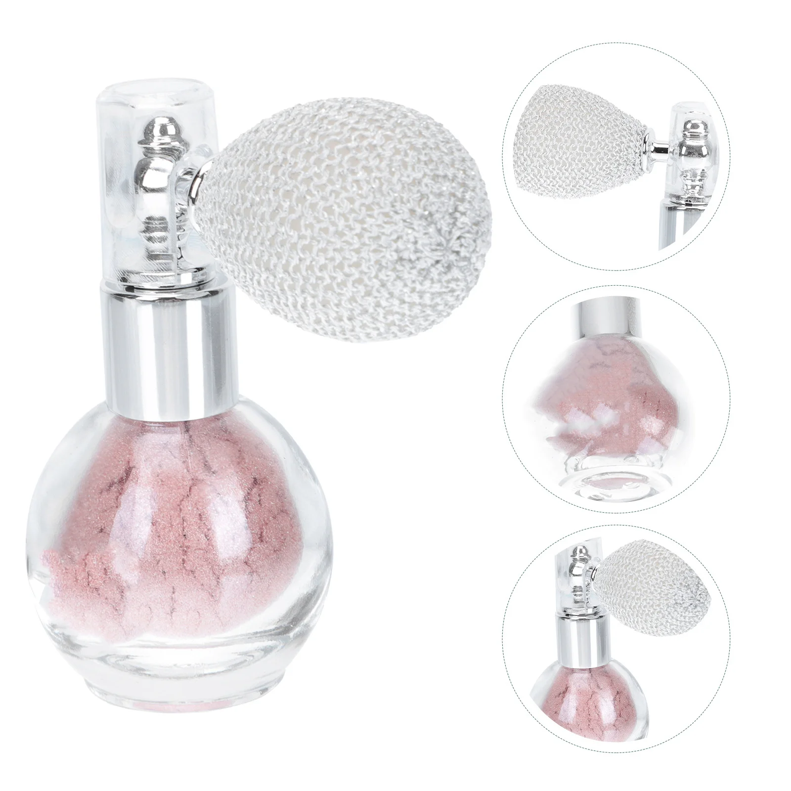 1Pcs Highlighter Powder Sprayer Multi Use Glitter Spray for Daily Performance Evening Party Club Highlighter Supply