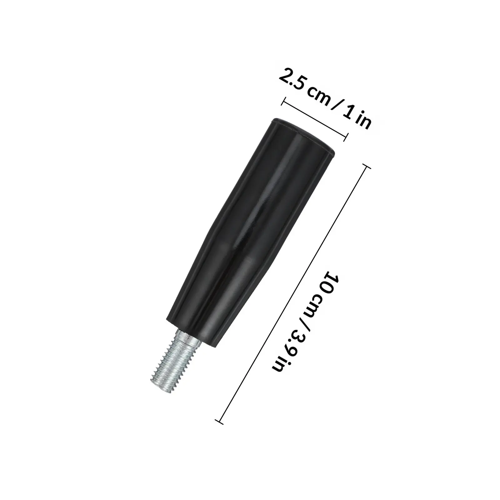 4Pcs Threaded Lathe Handle Premium Bakelite Revolving Crank Handle Rotating Grip for Woodworking Machinery Industrial Tools