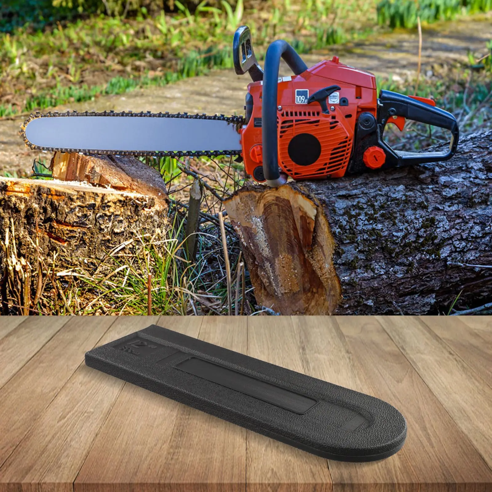 Chainsaw/ Bar Cover Scabbard Guard For 8 To 12 Inch Bars Plastic Protection-Sleeve For Power Tool Accessories