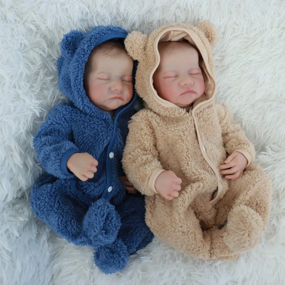 

18Inch full-body glue simulation baby twin TWIN Levi rebirth doll, one piece from the source